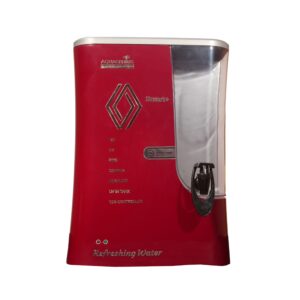 AQUAGENIUS - Smart + RO Water Purifier - RO + UV + Zinc Copper Alkaline + TDS Controller | 15 LPH Output | 10L Storage - Red