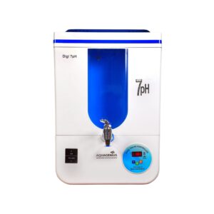 AQUAGENIUS - Digi 7pH RO Water Purifier - RO + UV + UF +7PH with Live Digital TDS Controller | 15 LPH Output | 10L Storage