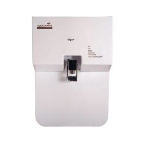AQUAGENIUS - Vigo + RO Water Purifier - RO + UV + Zinc Copper Alkaline + TDS Controllerler | 15 LPH Output | 10L Storage - White