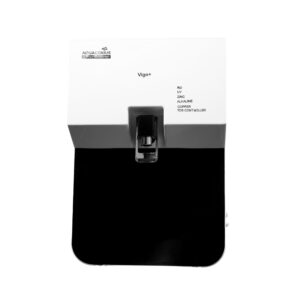 AQUAGENIUS - Vigo + RO Water Purifier - RO + UV + Zinc Copper Alkaline + TDS Controllerler | 15 LPH Output | 10L Storage - White & Black
