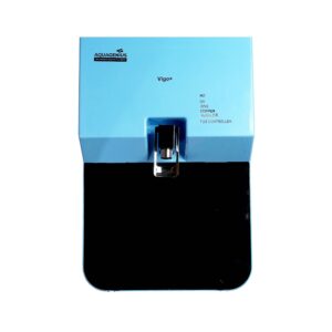 AQUAGENIUS - Vigo + RO Water Purifier - RO + UV + Zinc Copper Alkaline + TDS Controllerler | 15 LPH Output | 10L Storage - Blue & Black