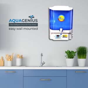 AQUAGENIUS - Club 7pH RO Water Purifier - RO + UV + UF +7PH with Live Digital TDS Controller | 15 LPH Output | 10L Storage - Image 2