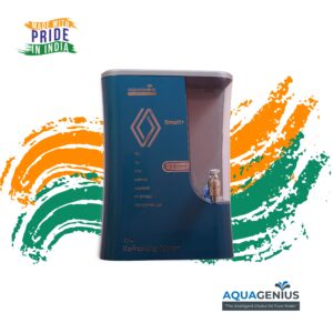 AQUAGENIUS - Smart + RO Water Purifier - RO + UV + Zinc Copper Alkaline + TDS Controller | 15 LPH Output | 10L Storage - Green - Image 6