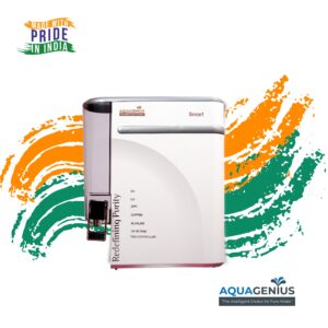 AQUAGENIUS - Smart RO Water Purifier - RO + UV + Zinc Copper Alkaline + TDS Controller | 15 LPH Output | 10L Storage - White - Image 6