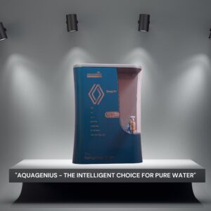 AQUAGENIUS - Smart + RO Water Purifier - RO + UV + Zinc Copper Alkaline + TDS Controller | 15 LPH Output | 10L Storage - Green - Image 8