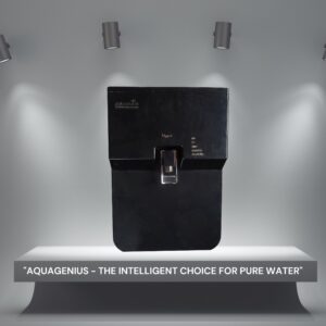 AQUAGENIUS - Vigo + RO Water Purifier - RO + UV + Zinc Copper Alkaline + TDS Controllerler | 15 LPH Output | 10L Storage - Black - Image 8